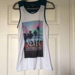 Graphic tank top